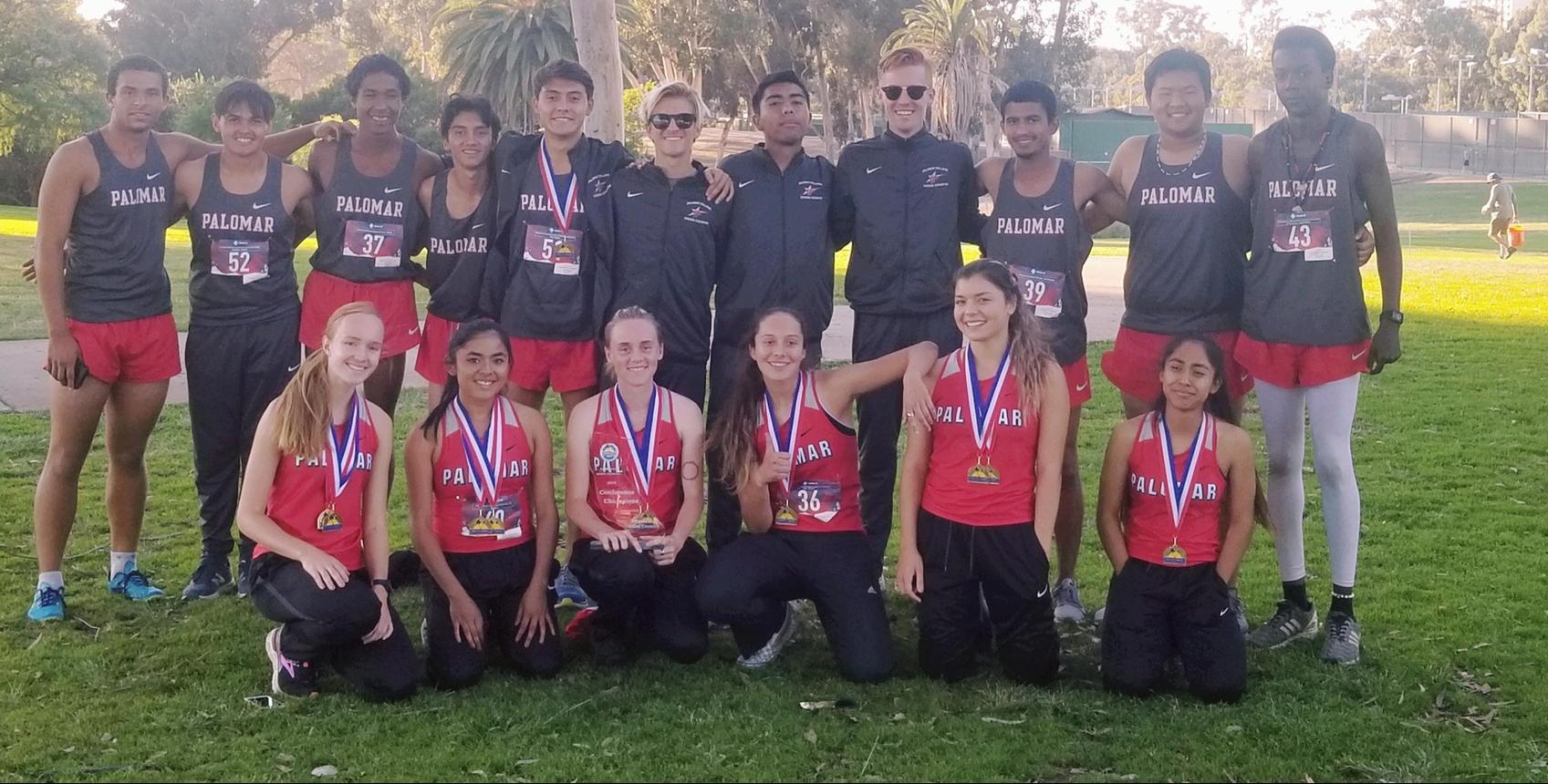 The women's team was crowned conference champions while the men's team finished in fourth place. Photo by Sonia Rodriguez.